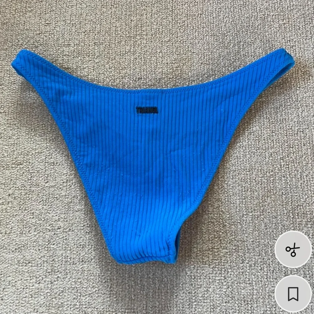 Triangl swimwear maci blue bikini bottoms